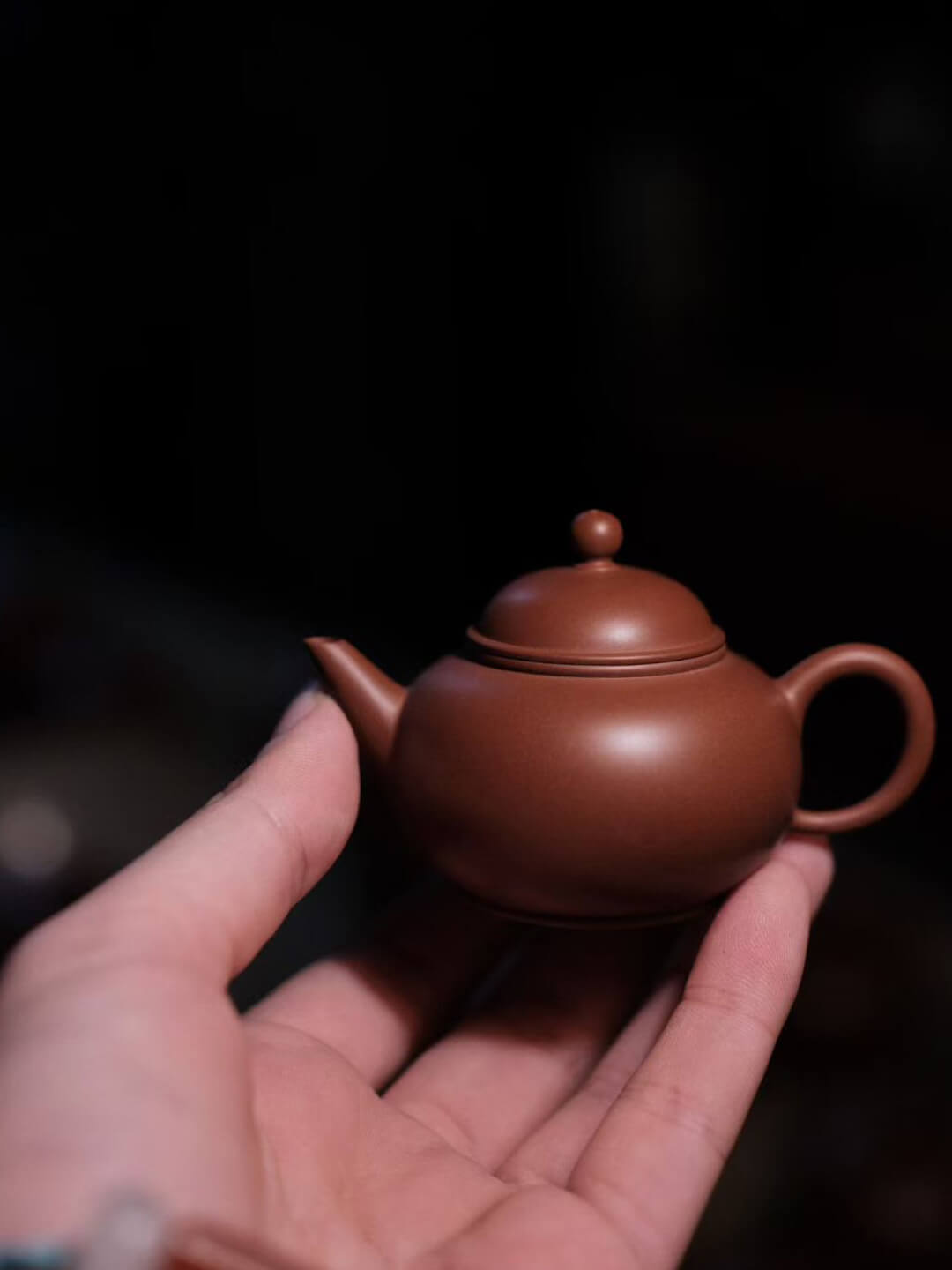 邱桂林朱泥小水平壶