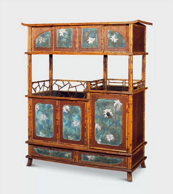 清 湘妃竹大茶棚