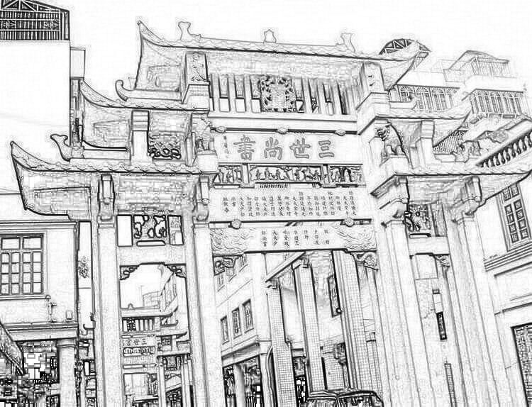 三世尚书坊：为赠太常卿林瓒、子林乔贯及孙户部侍郎赠尚书林熙春而建