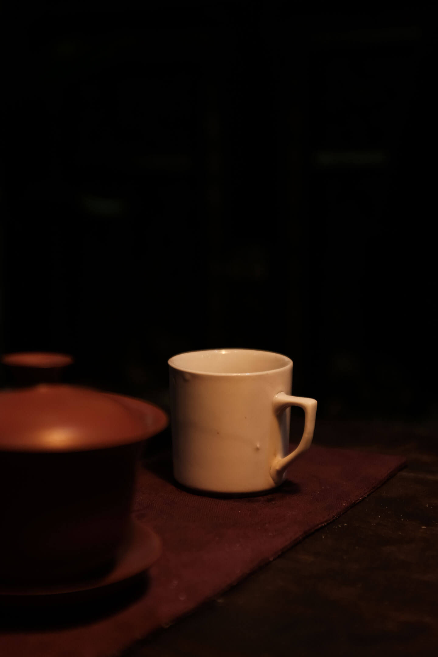 带柄的工夫老杯子